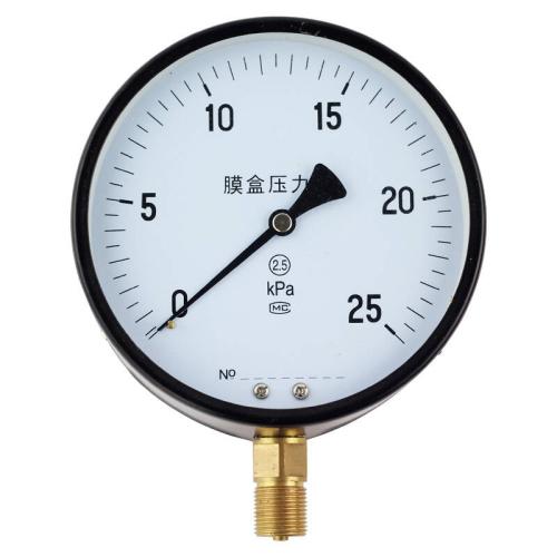 YE-100、150膜盒壓力表